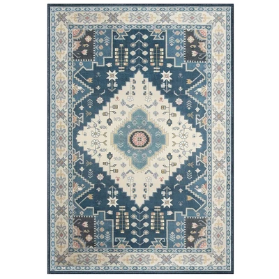 Costway Area Rugs 5'4'' X 6'7''5'4'' X 7'7'' Faux Wool Fabric Doormat Home Carpet Living Room Bedroom - Image 9