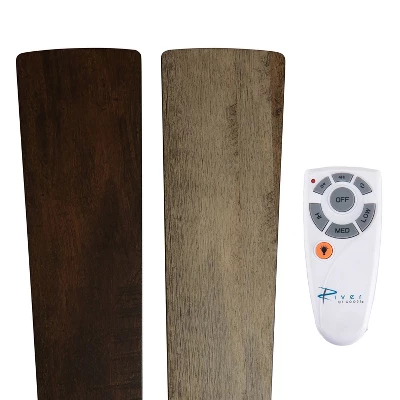 52" Oil Rubbed Bronze Wi-Fi Smart Lighted Ceiling Fan - River Of Goods: Remote & Reversible Blades - Image 7