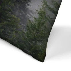 Misty Forest By Tanya Shumkina Throw Pillow - Americanflat