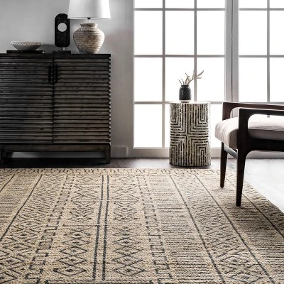 NuLOOM Micaela Global Braided Jute Area Rug - Image 5
