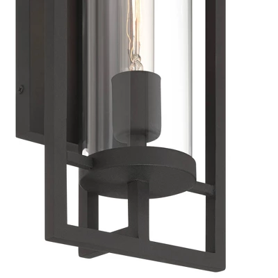 Possini Euro Design Possini Euro Castello 18"H Sand Black Wall Sconce - Image 4