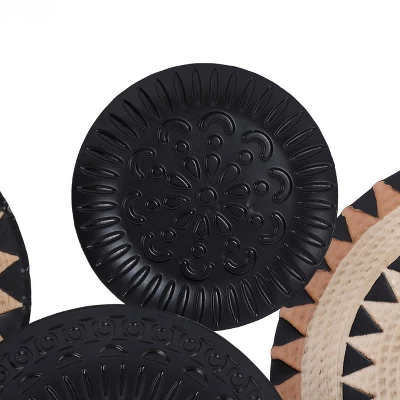 LuxenHome Southwestern Multi-Color Metal Accent Wall Art Decor - Image 11