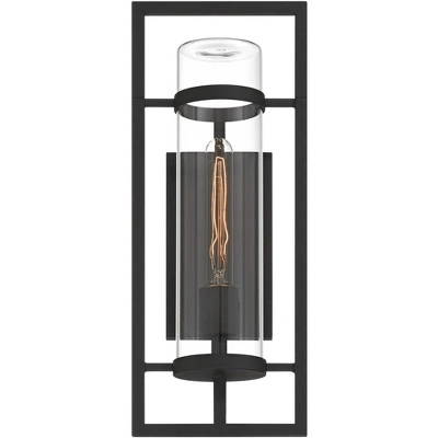 Possini Euro Design Possini Euro Castello 18"H Sand Black Wall Sconce - Image 5