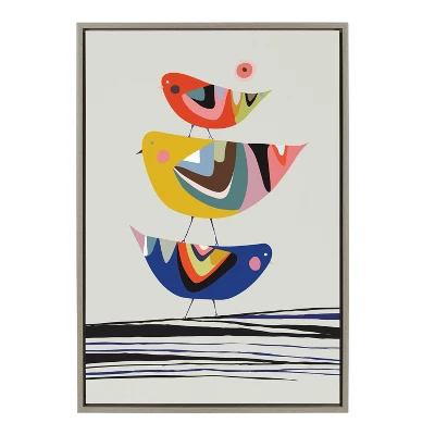 Sylvie The Family Tree Framed Canvas By Rachel Lee - Kate & Laurel All Things Decor - Image 4