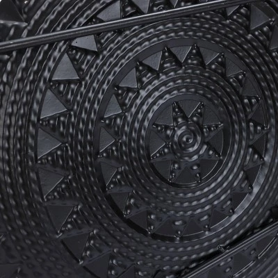 LuxenHome Southwestern Multi-Color Metal Accent Wall Art Decor - Image 3