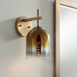 Possini Euro Design Possini Euro Freya 11 1/2" High Gradient Gold Wall Sconce