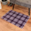 2'x3' ColorStar Hook Knit Door Mat Violet - Bungalow Flooring
