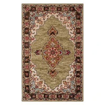 Beverly Medallion Tufted Accent Rug - Safavieh - Image 4