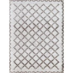 Rugs America Gianna GA45A Modern Diamond/Trellis Area Rug