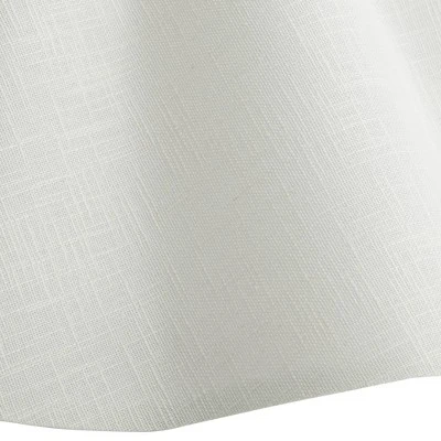 Springcrest 6" Top X 18" Bottom X 10" High X 10" Slant Lamp Shade Replacement Large White Wave Empire Modern Linen Fabric Spider Harp Finial