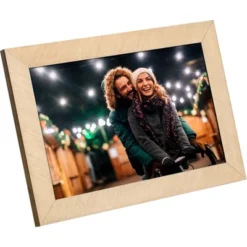 10" WiFi Digital Photo Frame Brushed Metal Gold - Polaroid