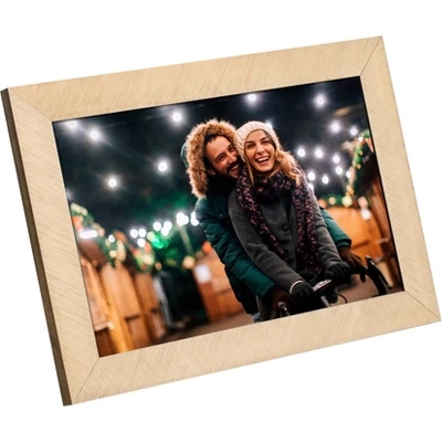 10" WiFi Digital Photo Frame Brushed Metal Gold - Polaroid