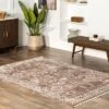 Nuloom Kelsee Vintage 4x6 Indoor Area Rug For Living Room Bedroom Dining Room Kitchen, Rust/Ivory