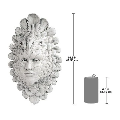 Design Toscano Presence Of Carnevale: Greenman Wall Sculpture - Image 3