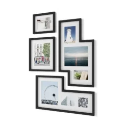 Mingle Gallery Picture Frames Set Black - Umbra