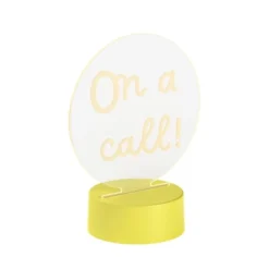 Gems On A Call Light Up Desk Sign: Touch Activated ABS LED Novelty Lamp