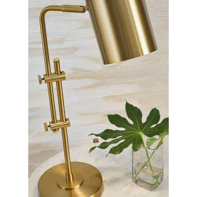 Baronvale Metal Desk Lamp Brass - Signature Design By Ashley - Image 2