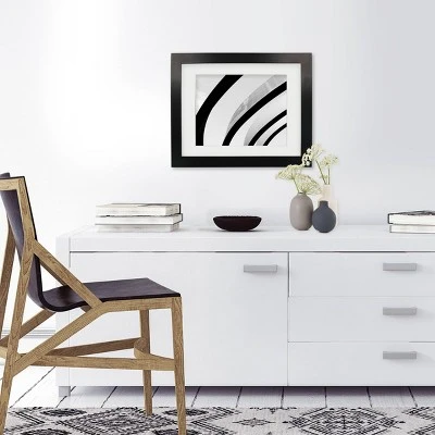 14" X 18" Matted To 11" X 14" Wide Gallery Frame Black - Room Essentials⢠- Image 3