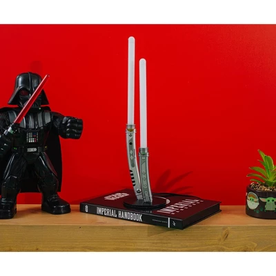 Ukonic Star Wars Ahsoka Tano White Dual Lightsabers 12-Inch Mini LED Mood Light - Image 8