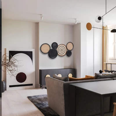 LuxenHome Southwestern Multi-Color Metal Accent Wall Art Decor - Image 8