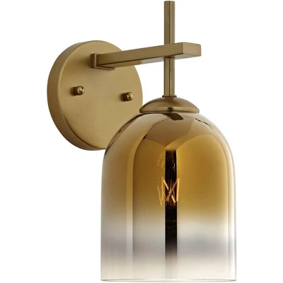 Possini Euro Design Possini Euro Freya 11 1/2" High Gradient Gold Wall Sconce - Image 4