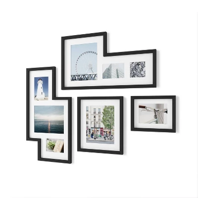 Mingle Gallery Picture Frames Set Black - Umbra - Image 5