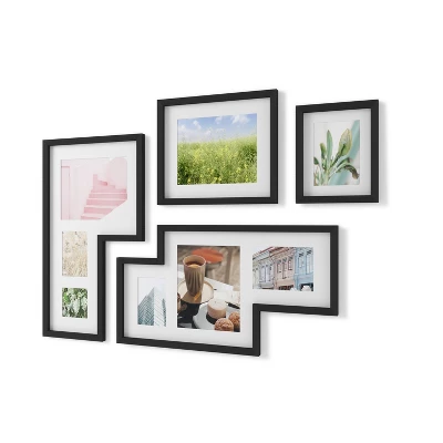 Mingle Gallery Picture Frames Set Black - Umbra - Image 3