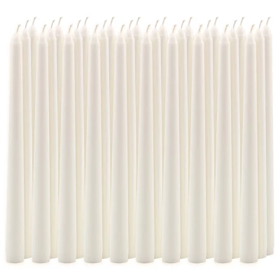 10" Taper Candle White - Stonebriar Collection - Image 4