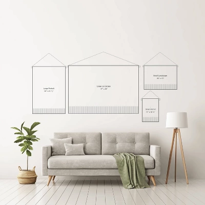 22" X 31.5" Large Pattern State Floral Meadow Fiber Wall Hanging - Deny Designs - Image 3