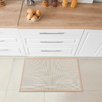 World Rug Gallery Basketweave Anti-Fatigue Standing Mat - Image 8