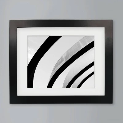 14" X 18" Matted To 11" X 14" Wide Gallery Frame Black - Room Essentials⢠- Image 5