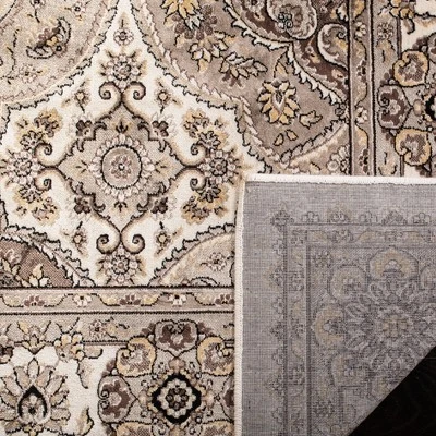 3'3"x4'7" Medallion Loomed Accent Rug Ivory - Safavieh - Image 2
