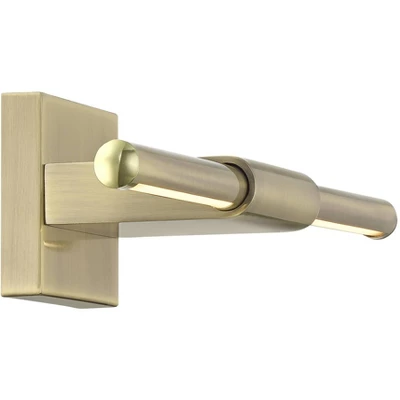 Possini Euro Design Anthony 17" High Modern Picture Wall Lamp Light Fixture Mount Living Room Indoor Hallway LED Hardwired Gold Antique Brass - Image 6