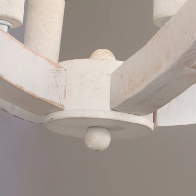 Parrot Uncle 18.4" Antique White Indoor Bladeless Ceiling Fan, Modern - Image 8