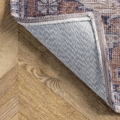 NuLOOM Sariyah Printed Floral Machine Washable Area Rug - Image 6