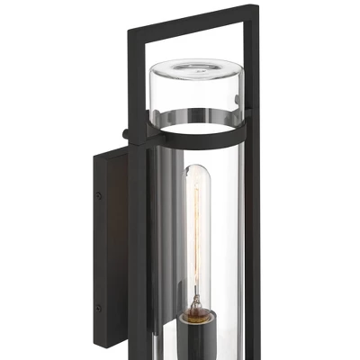 Possini Euro Design Possini Euro Castello 18"H Sand Black Wall Sconce - Image 2