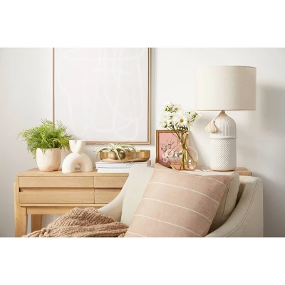 Large Assembled Ceramic Table Lamp White - Threshold™ - Image 5