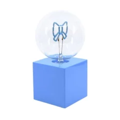 New View Bow Filament Light Bulb Blue