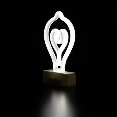 Northlight LED Bulb Neon Table Light - 8.5" - Image 4