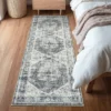 Distressed Rugs For Living Room Non-Slip Bedroom Carpet