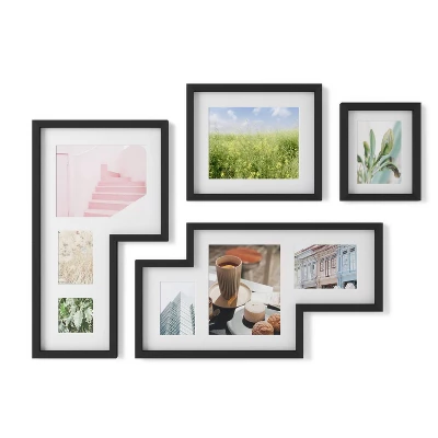 Mingle Gallery Picture Frames Set Black - Umbra - Image 2
