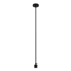 DORESshop 1-Light Black Pendant Light Accessories Fixture