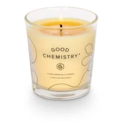 Good Chemistry™ Refillable Glass Candle Lemon And Love - 8.3 Oz