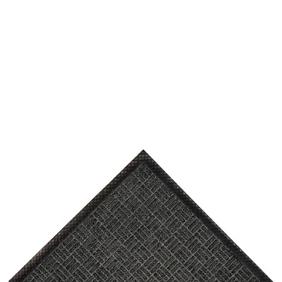 4'x6' Solid Doormat Charcoal - HomeTrax - Image 2