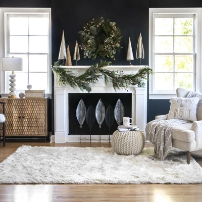 NuLOOM Latonia Modern Silky Shag Area Rug