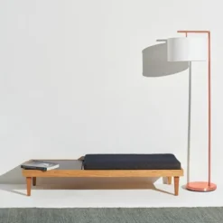 Brightech Montage Modern (Includes LED Light Bulb) Arc Floor Lamp Matte Rose Gold