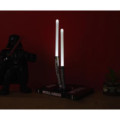 Ukonic Star Wars Ahsoka Tano White Dual Lightsabers 12-Inch Mini LED Mood Light - Image 7