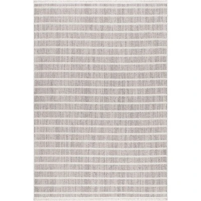 Nuloom Lucretia Striped Tassels Indoor Area Rug - Image 9