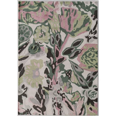 Rugs America Hanna Floral Transitional Area Rug - Image 6