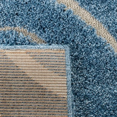 2'3"x11' Runner Swirl Loomed Rug Light Blue/Cream - Safavieh - Image 5